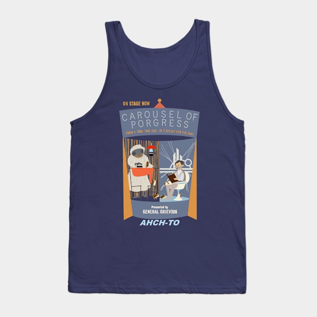 Carousel of Porgress Tank Top by disneydorky